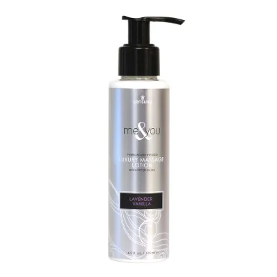 Me and You Luxury Massage Lotion Lavender Vanilla
