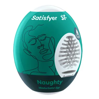 Satisfyer Naughty Masturbator Egg Stroker Sleeve