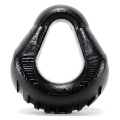 Hung Padded Cockring Oxballs Black