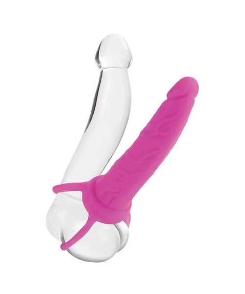Silicone Love Rider Dual Penetrator - Pink