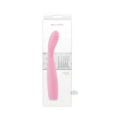 Luxe Lille Rechargeable Vibrator Pink