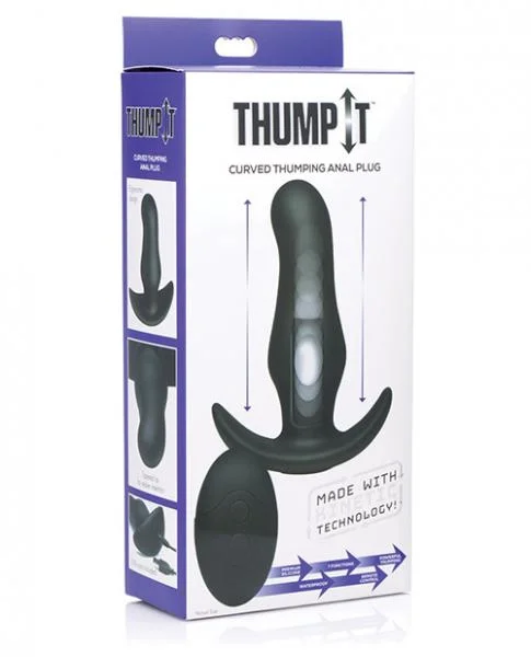 Kinetic Thumping 7X Prostate Anal Plug Black — image 7 of 8