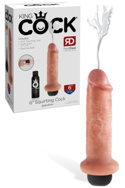 Pipedream 6" Squirting King Cock