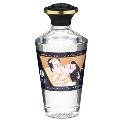 Aphrodisiac Warming Massage Oil Vanilla Fetish 100ml