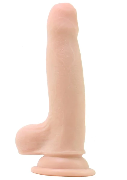 RealCocks Sliders 6 Inch Uncut Dildo Vanilla