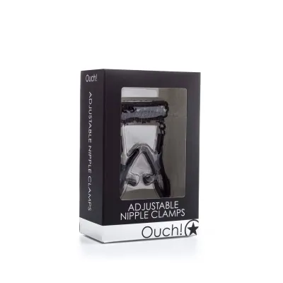 Adjustable Nipple Clamps Black