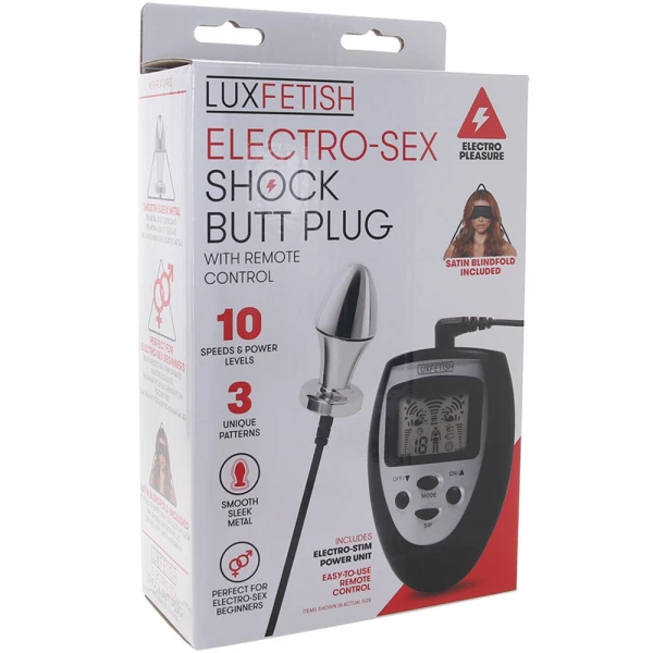 Lux Fetish Electro-Sex Shock Butt Plug — image 5 of 6