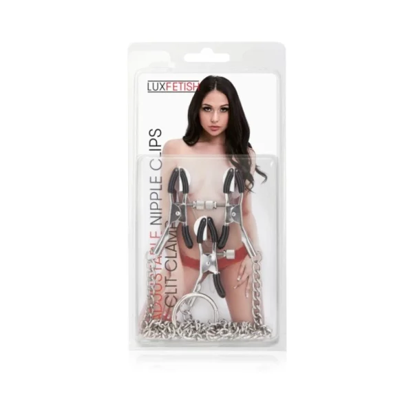 Lux Fetish Adjustable Nipple And Clit Clamp — image 11 of 11