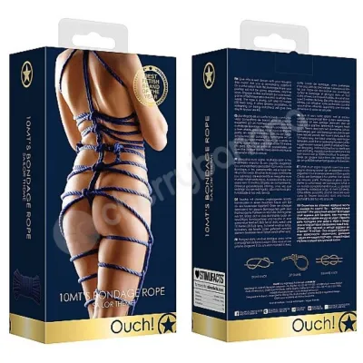 Ouch Sailor Collection 10m Blue Bondage Rope