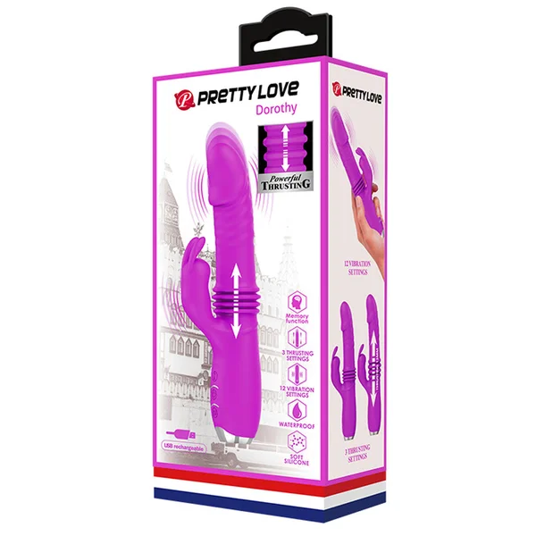 Pretty Love Dorothy Thrusting Rabbit Vibrator — image 15 of 17