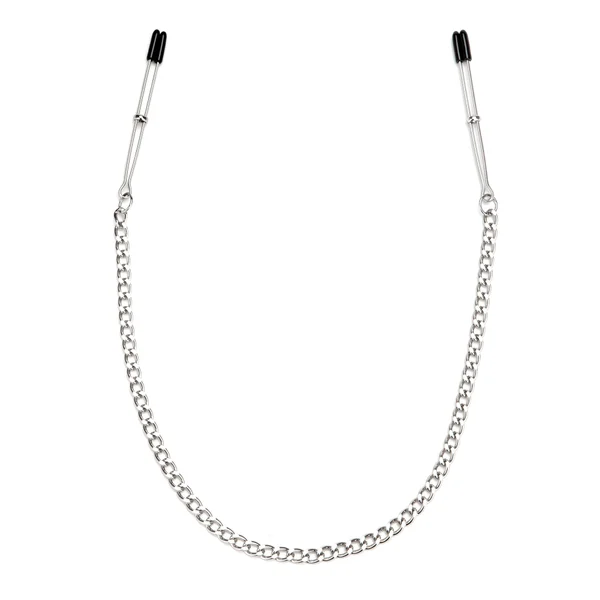 Adjustable Tweezer Nipple Clips With Chain — image 11 of 13