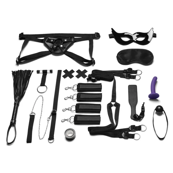 Everything You Need BDSM in-a-Box 12pc Bedspreaders Set — image 12 of 14