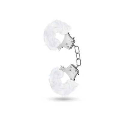 Temptasia Plush Fur Cuffs White