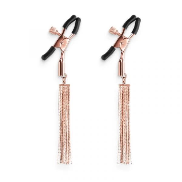 Bound Adjustable D2 Nipple Clamps by NS Novelties - Rose Gold
