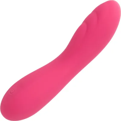 Liquid Silicone Pixies Ripple Rechargeable Waterproof Vibrator By CalExotics Pink