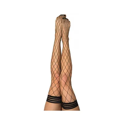 Kixies Michelle Large Net Fishnet Size C
