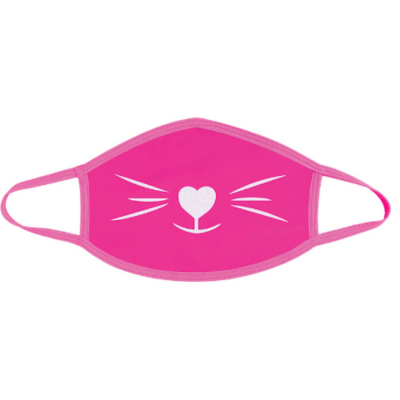 Neva Nude Pretty Kitty White Glitter Mask
