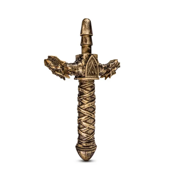 The Realm - Drago - Lock On Dragon Sword Handle - Bronze