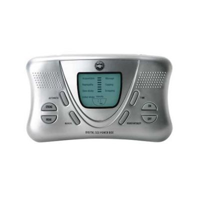Zeus Electrosex Deluxe Digital Power Box Silver