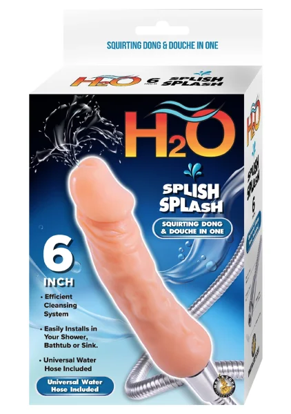 H2O Splish Splash 6 Inch Dildo Douche