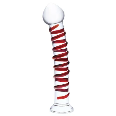 Glas 10 inch Mr Swirly Dildo