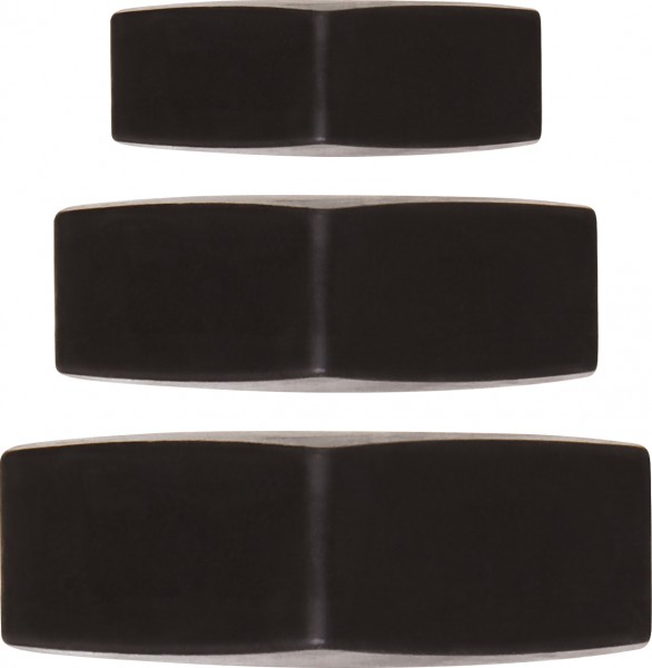 Lug Nuts Cock Rings Set x3
