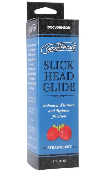 Goodhead Slick Head Glide Strawberry 4 Oz.