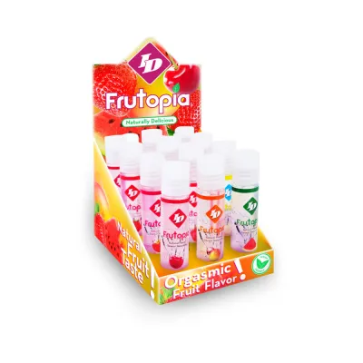 Id Frutopia Flavored Lubricant Assorted 1 Fl Oz Display 12
