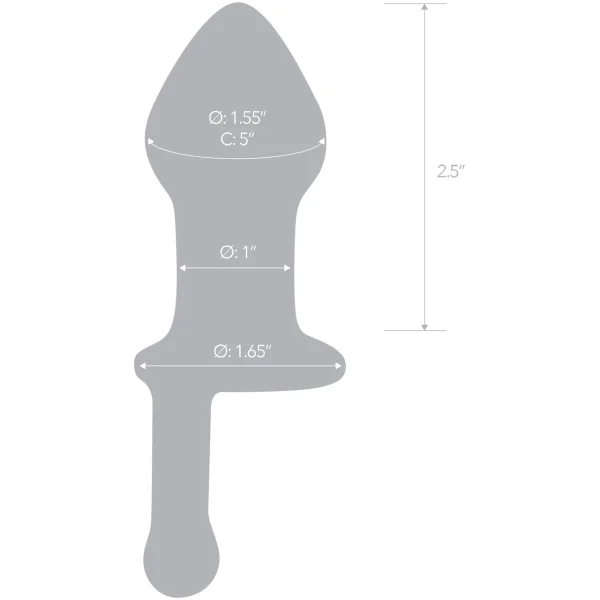 Gläs Glass Juicer Plug - Clear
