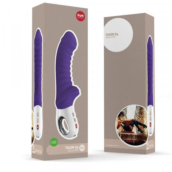 Fun Factory Tiger G-Spot Strong Vibrator - Violet