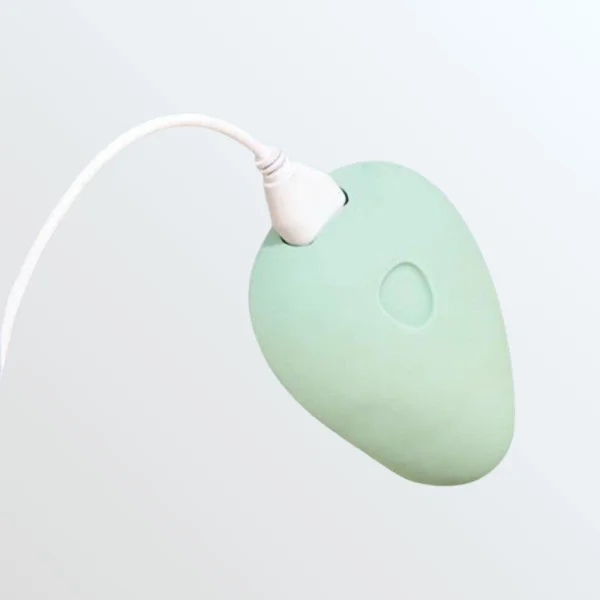 Dame Pom Flexible Palm Sized Vibrator - Jade Green