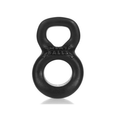 Meatballs Chastity Ring Black One Size