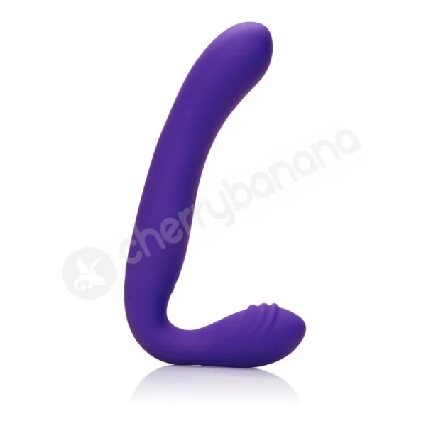 Purple Rechargeable Love Rider Strapless Strap-on