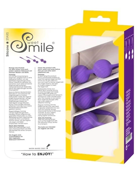 Sweet Smile Tri Kegel Trainings Balls