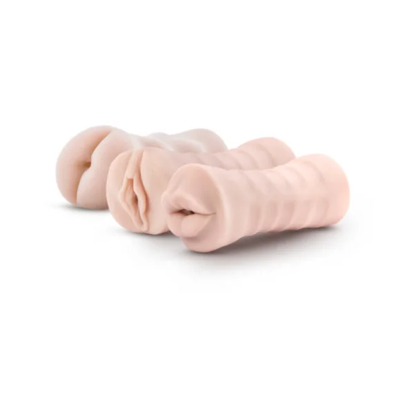 M For Men 3pk Self Lube Vibrating Stroker Kit — image 4 of 13
