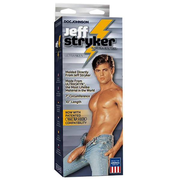 Jeff Stryker Ultraskyn 10" Realistic Cock With Removable Vac-U-Lock Suction Cup — image 11 of 11
