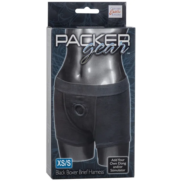 Packer Gear Boxer Brief Harness - Extra Small-small - Black — image 10 of 12