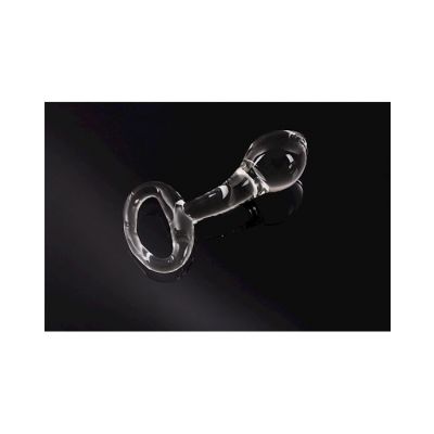 Poke Me Butt Plug Clear 5 7 Inch