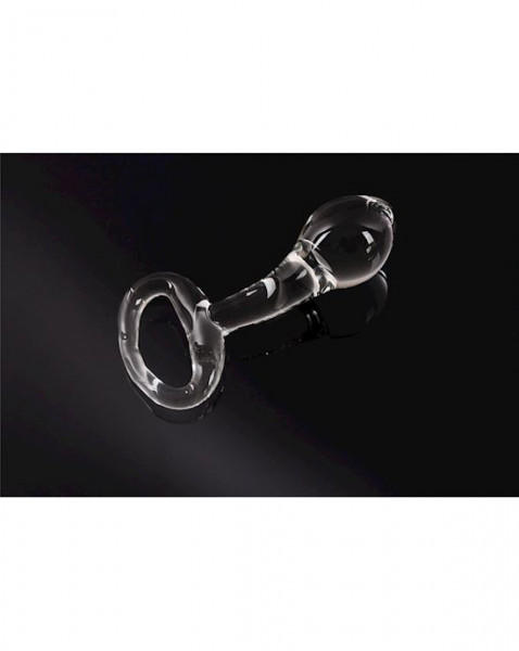 Poke Me Butt Plug - Clear - 5.7 Inch