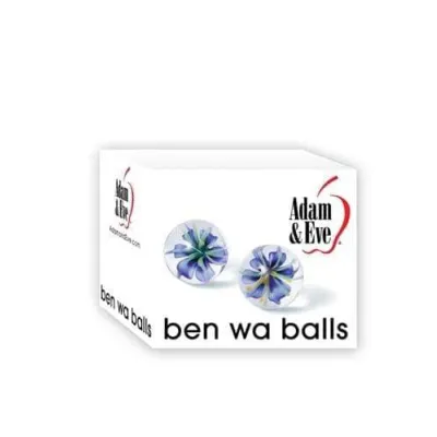 Adam and Eve Glass Ben Wa Balls