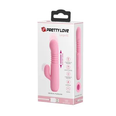 Pretty Love Leopold G Spot Vibrator Pink