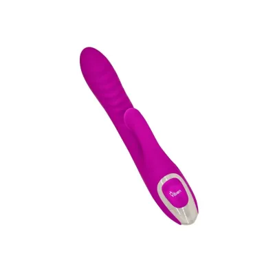 Frenzy Rabbit Vibe With Clitoral Suction Berry