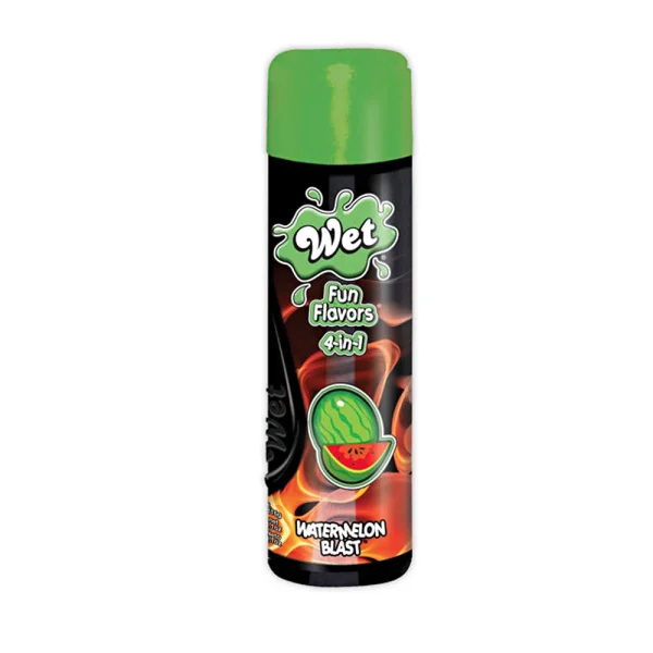 Wet Fun Flavors Juicy Watermelon Warming Water-Based Lube | 3oz