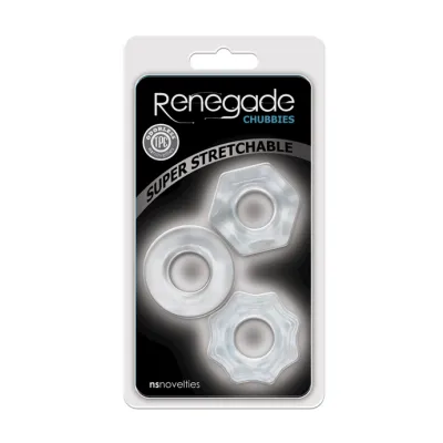 Renegade Chubbies Ring Set Clear