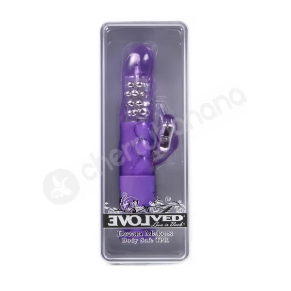 Dream Maker Heavenly Dolphin Purple Vibrator