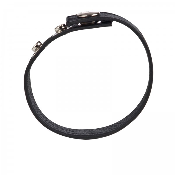 3 Snap Leather Cock Ring