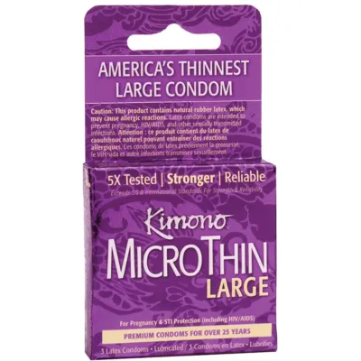 Kimono MicroThin Large Ultra Thin Condoms