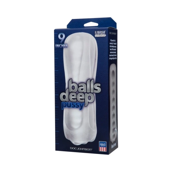 Balls Deep 9 inches Stroker Pussy Frost