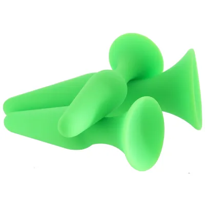Ouch Glow In The Dark Butt Plug Set