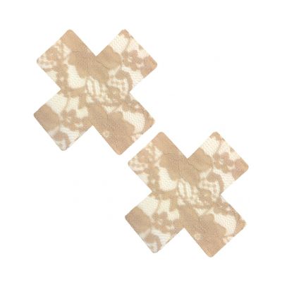 Neva Nude Lace X Pasties